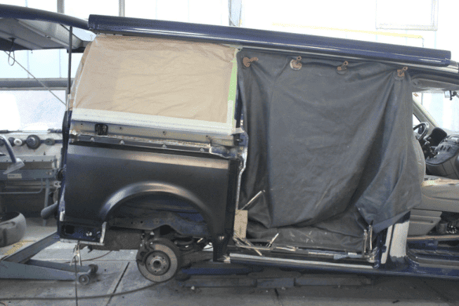 Begleitende Kontrolle der Reparaturmaßnahmen am Fahrzeug