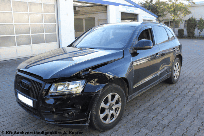 Bewertung eines Totalschadens an einem Fahrzeug